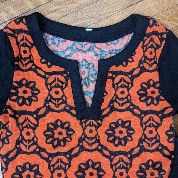 Funky Floral Print Dress - Picture 3 of 3